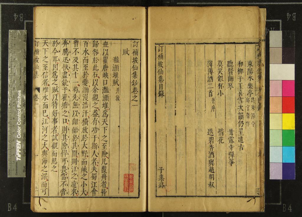 《訂補坡仙集鈔三十八卷》作者：(明)宋蘇軾撰、明李贄輯、明陳繼儒訂補  刻本  PDF下载-汉笺公版书