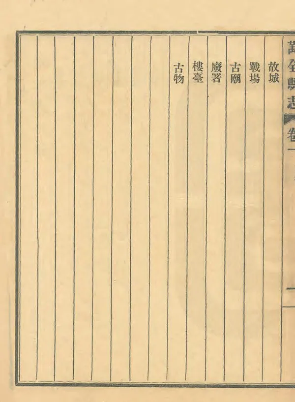 《萬全縣誌》编撰：路联逵 民國23年[1934] PDF下载-汉笺公版书