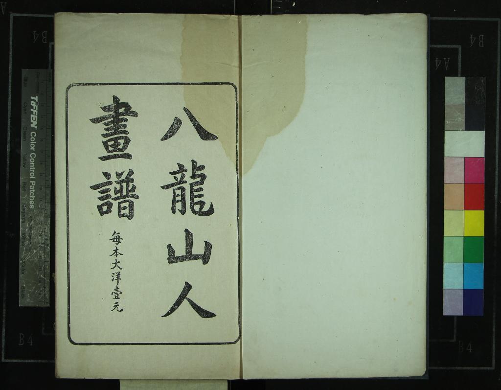 《八龍山人畫譜不分卷》作者：(清)清戴熙等繪  刻本  PDF下载-汉笺公版书