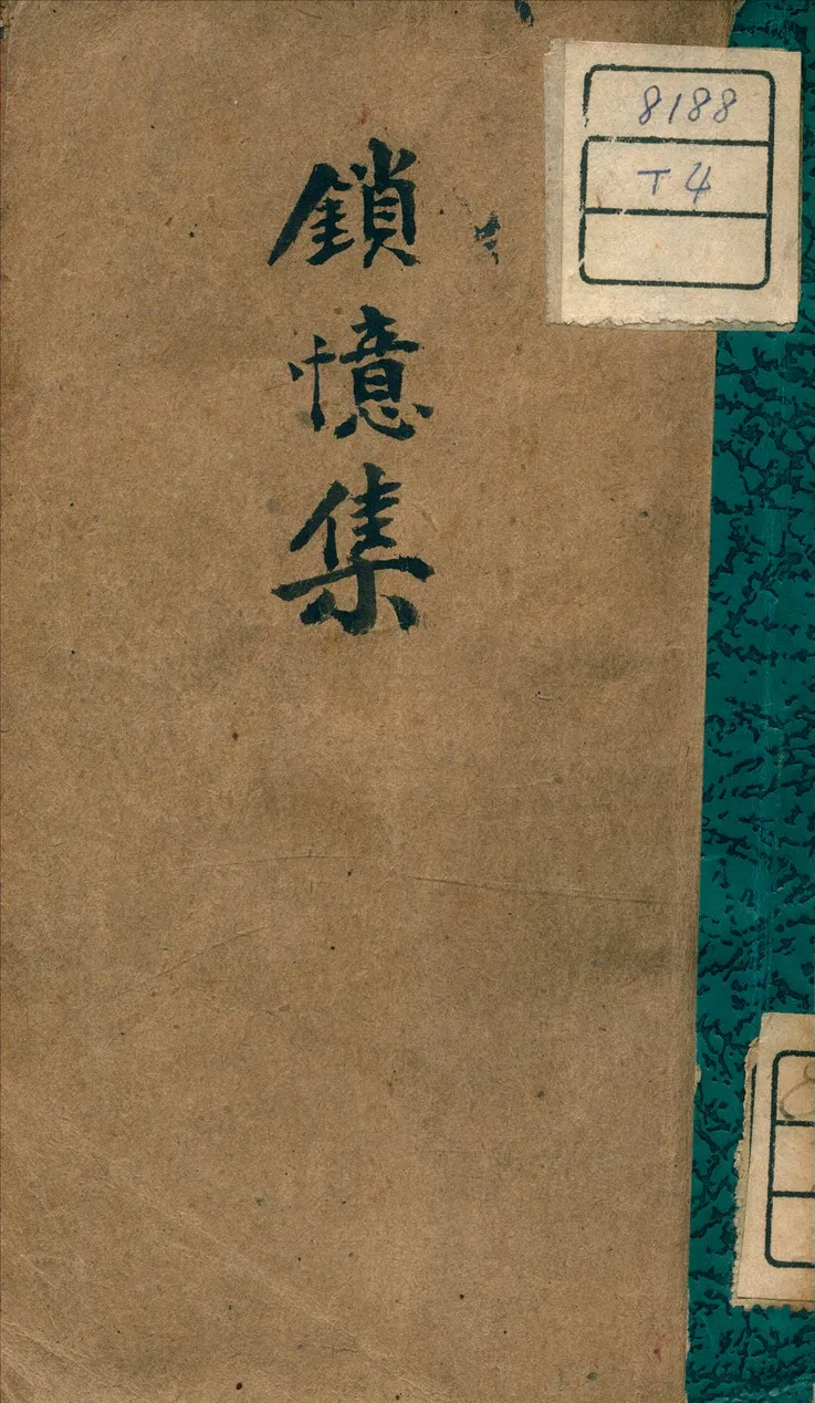 《瑣憶集》 作者:趙景深著 1933年  PDF下载-汉笺公版书