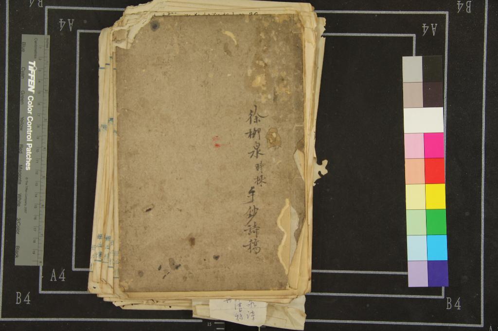 《徐柳泉詩稿九卷柳泉詞一卷》作者：(清道光)清徐時棟撰  稿本  PDF下载-汉笺公版书