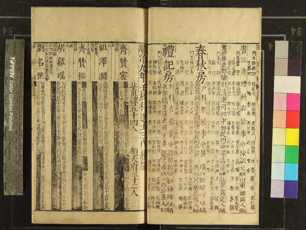 《順治九年壬辰科進士三代履歷一卷》作者：(清順治)  刻本  PDF下载-汉笺公版书