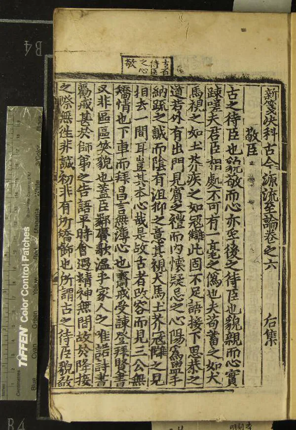 《新箋决科古今源流至論前集十卷後集十卷續集十卷》作者：(明)宋林駉撰；別集十卷、宋黃履翁撰  刻本  PDF下载-汉笺公版书