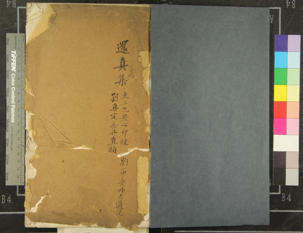 《還真集二卷》作者：(明)元王玠撰；太上九要心印經一卷、唐張果撰；釋惑歸正金丹大道本末直說一卷、劉一中撰；金丹直指一卷、劉真仙述  抄本  PDF下载-汉笺公版书