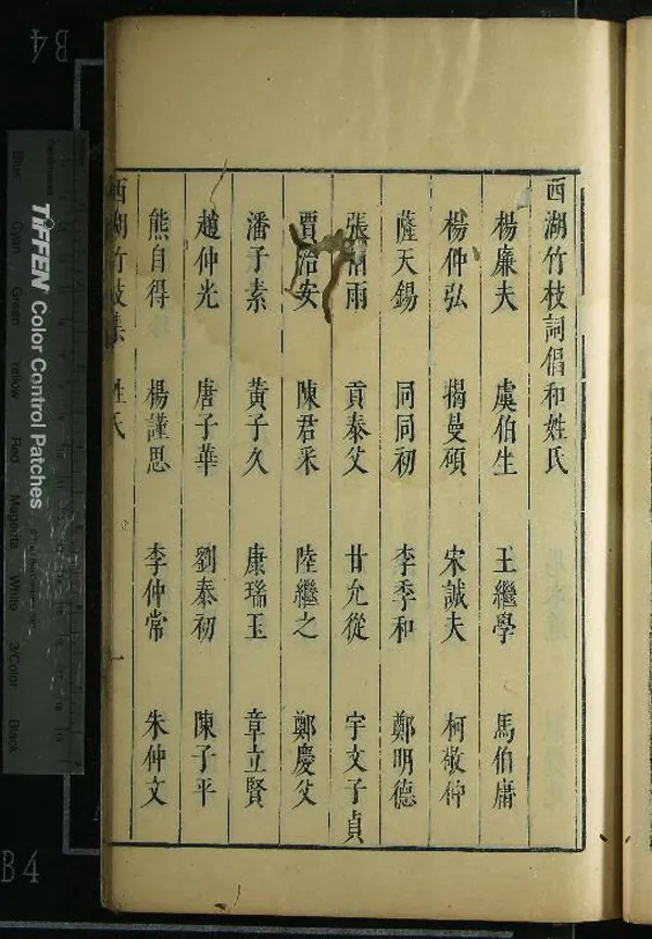 《西湖竹枝集一卷楊鐵崖香奩集一卷》作者：(明)元楊維楨著  刻本  PDF下载-汉笺公版书