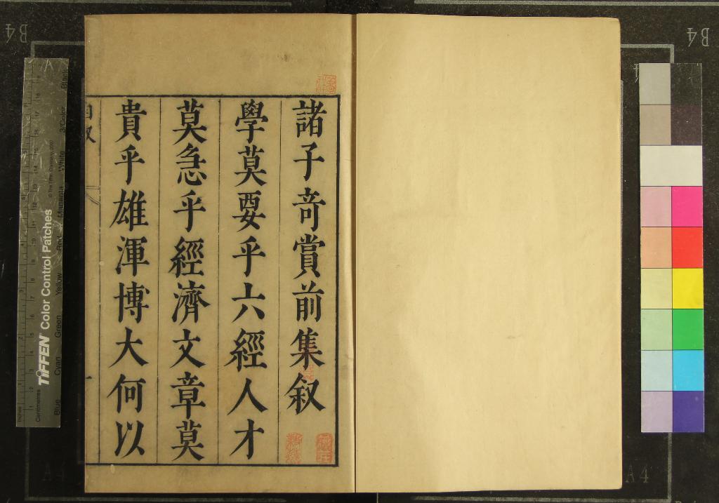 《諸子奇賞前集五十一卷後集六十卷》作者：(明天啟)明陳仁錫評選  刻本  PDF下载-汉笺公版书