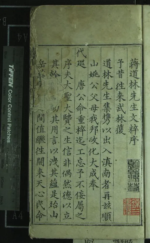 《蔣道林先生文粹九卷》作者：(明萬曆)明蔣信、撰、明蕭翔、編次、明姚世英等仝校  刻本  PDF下载-汉笺公版书