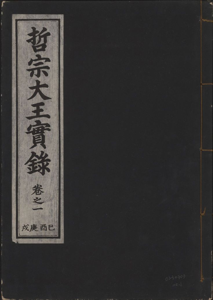 《哲宗大王實錄 v.29 no.1》 作者:著者不詳 1932年  PDF下载-汉笺公版书