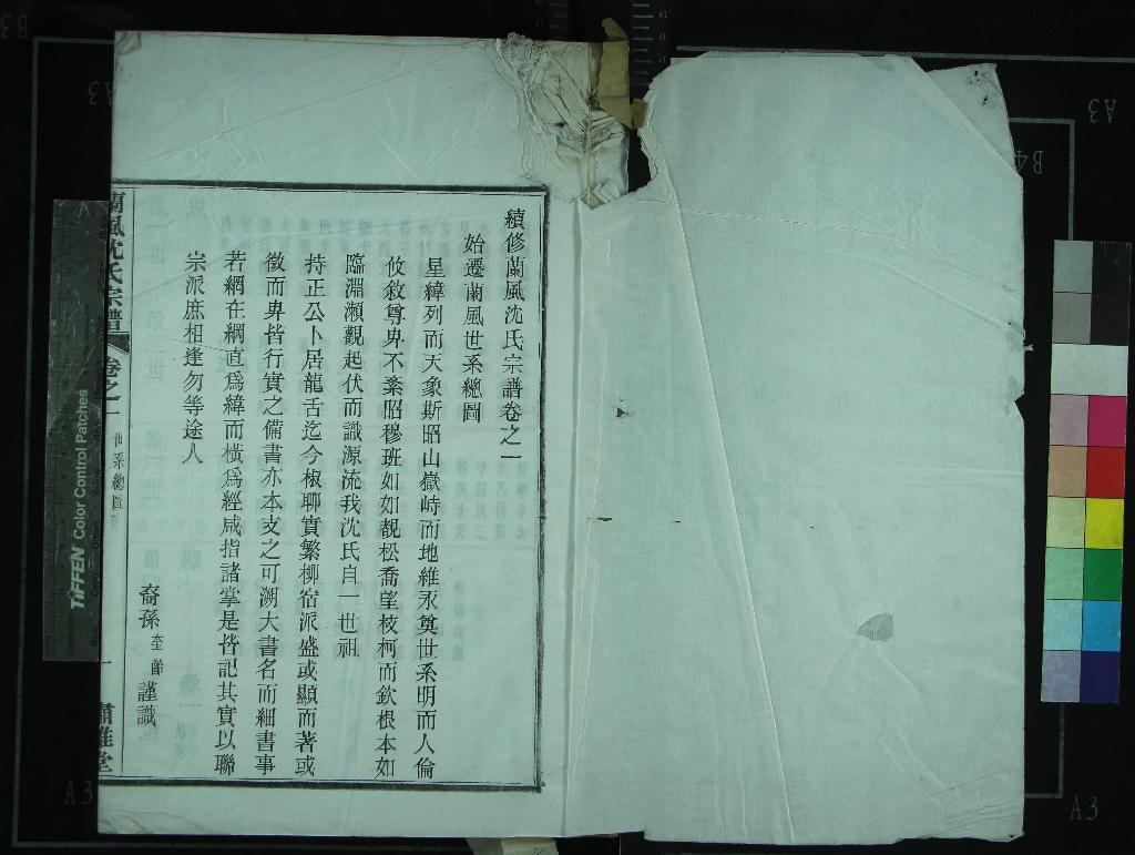 《[浙江餘姚]續修蘭風沈氏宗譜十四卷首二卷》作者：(民國)清沈開基主修  木活字印本  PDF下载-汉笺公版书