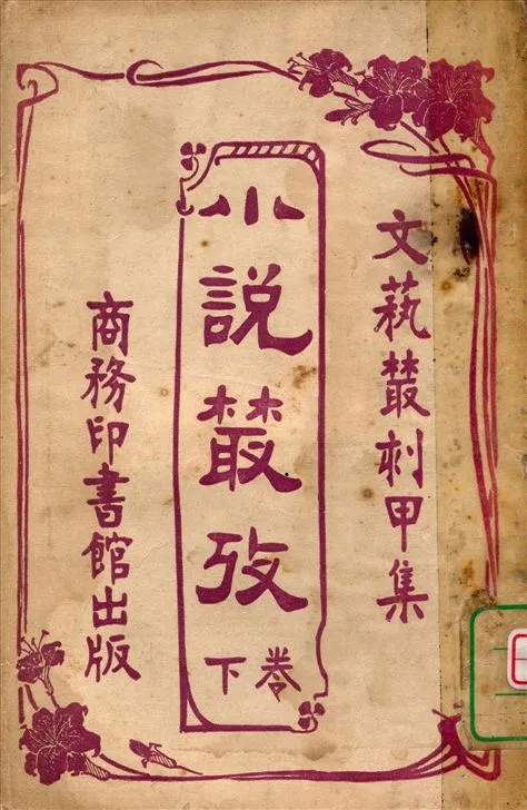 《小說{45352b}攷 v.2》 作者:錢靜方編纂 1924年  PDF下载-汉笺公版书