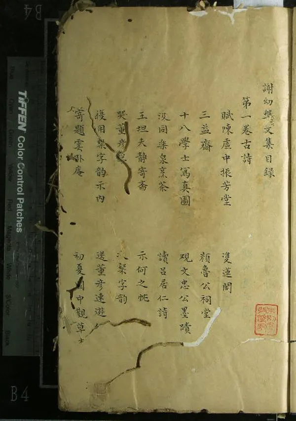 《謝幼槃文集十卷》作者：(清)宋謝薖撰  抄本  PDF下载-汉笺公版书