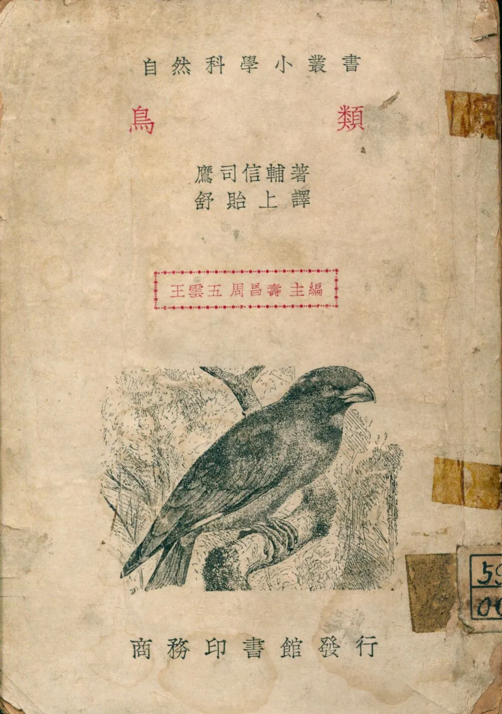 《鳥類》 作者:鷹司信輔著; 舒貽上譯 1947年  PDF下载-汉笺公版书