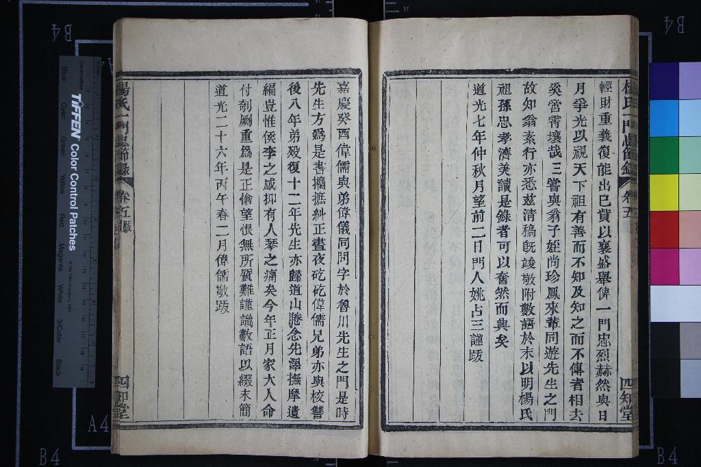 《楊氏一門忠節錄》作者：(清道光)清楊學泗輯  活字本  PDF下载-汉笺公版书