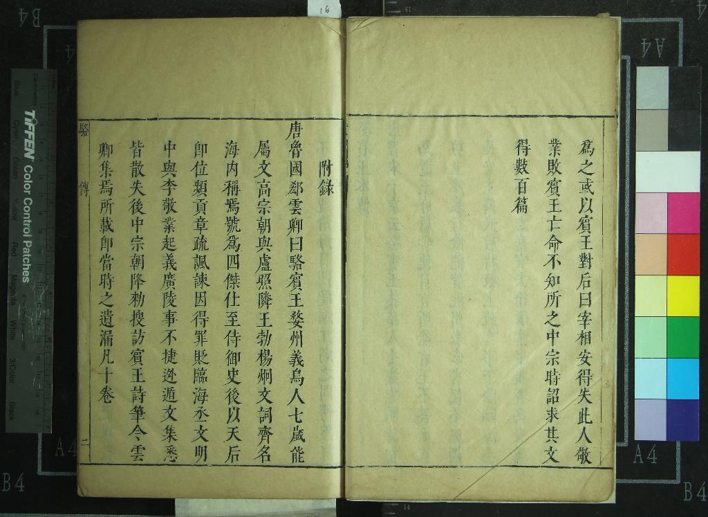 《唐駱先生集八卷》作者：(明)唐駱賓王撰、明王衡等批釋；附錄一卷  朱墨套印本  PDF下载-汉笺公版书