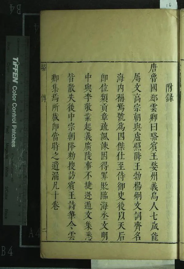 《唐駱先生集八卷》作者：(明)唐駱賓王撰、明王衡等批釋；附錄一卷  朱墨套印本  PDF下载-汉笺公版书