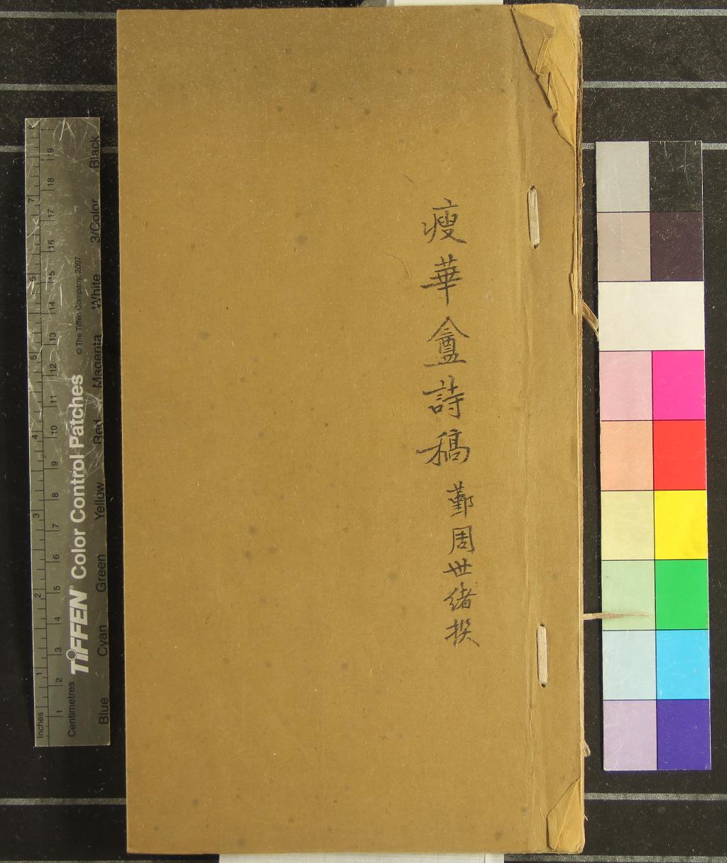 《瘦華盦詩稿一卷玉雪軒主草稿一卷桃花渡榜謳二卷二簞廬漫唱一卷》作者：(清)清周世緒撰  稿本  PDF下载-汉笺公版书