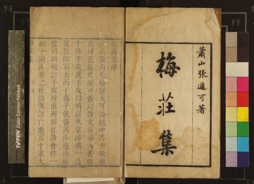 《梅莊集二卷》作者：(清康熙)清張遠著  刻本  PDF下载-汉笺公版书