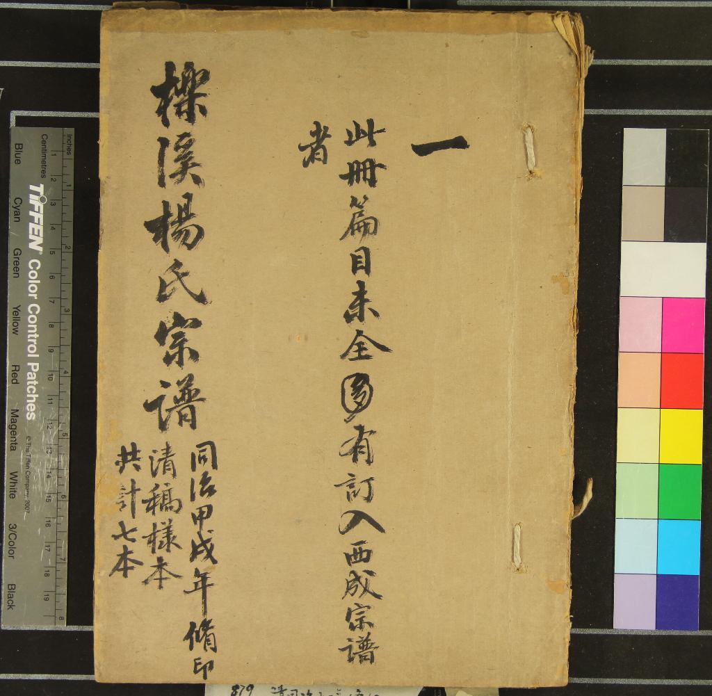 《[浙江鄞縣]櫟溪楊氏宗譜二十卷首一卷》作者：(清道光)清楊濂纂修  活字本  PDF下载-汉笺公版书