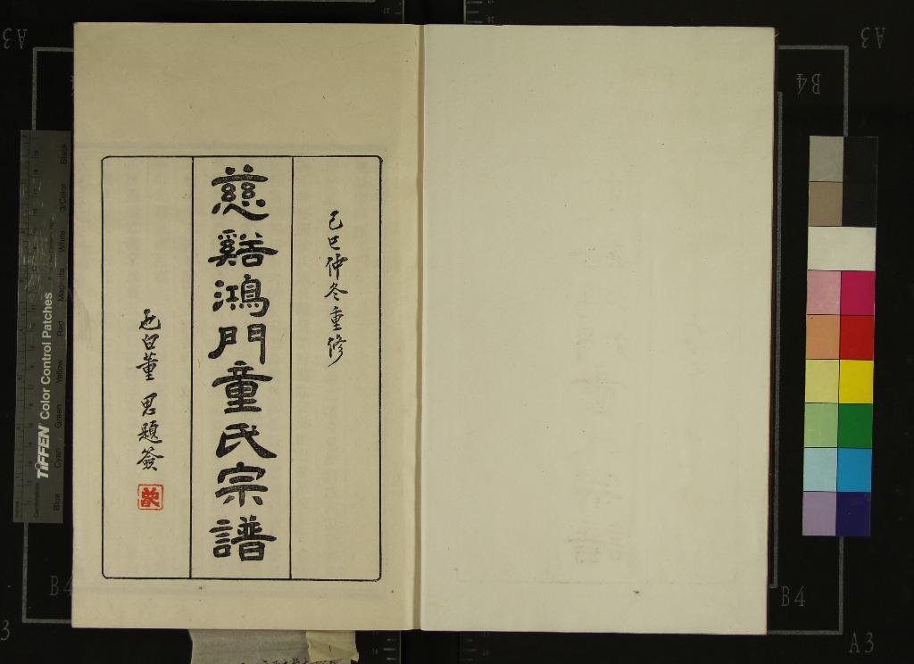 《[浙江寧波]慈谿鴻門童氏宗譜十七卷首一卷》作者：(民國)民國童賡年等纂修  活字本  PDF下载-汉笺公版书