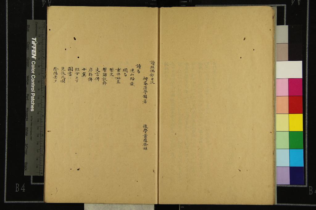 《讀經偶鈔四卷》作者：(清)清蔣學鏞著、清董隨齋錄  抄本  PDF下载-汉笺公版书