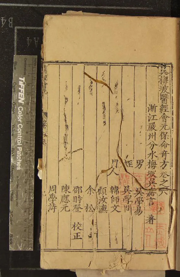 《吳梅坡醫經會元保命奇方十卷》作者：(明萬曆)明吳嘉言撰、明何一舜等編次、明葉貴梓行  刻本  PDF下载-汉笺公版书