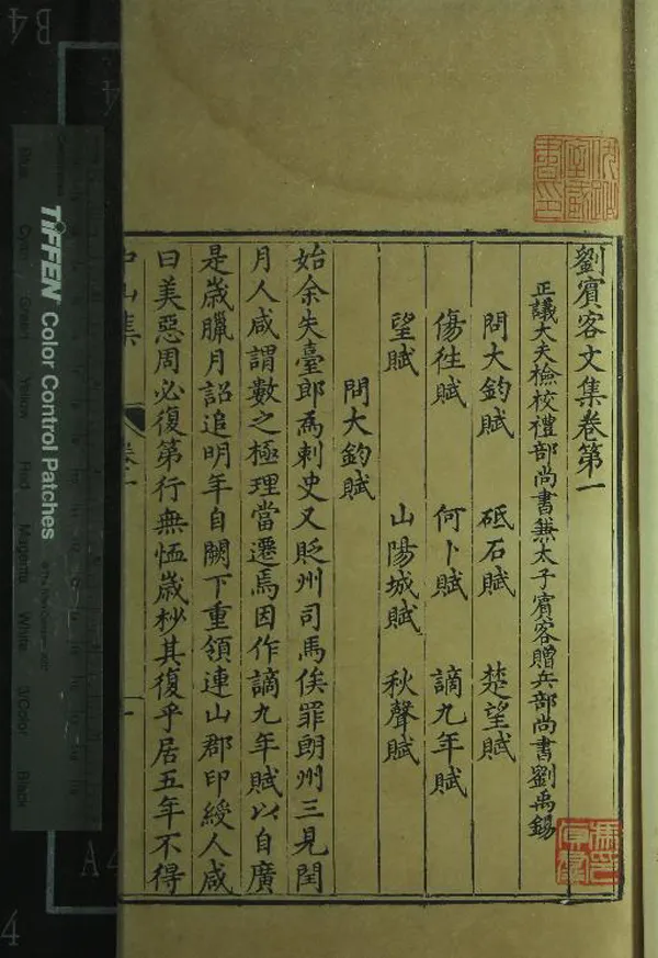 《劉賓客文集三十卷外集十卷》作者：(明)唐劉禹錫撰  刻本  PDF下载-汉笺公版书