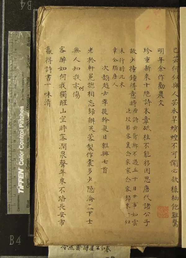 《冷然齋詩集不分卷》作者：(清)宋蘇泂撰  抄本  PDF下载-汉笺公版书