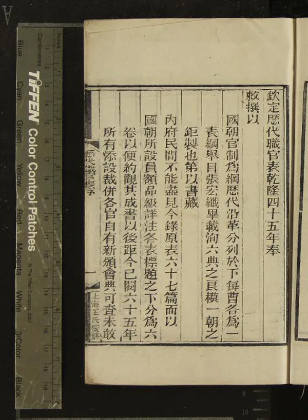 《歷代職官表六卷》作者：(清光緒)清黃本驥校  刻本  PDF下载-汉笺公版书