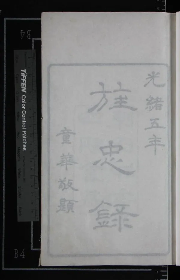 《旌忠錄五卷》作者：(清光緒)清陳祖確輯  活字本  PDF下载-汉笺公版书