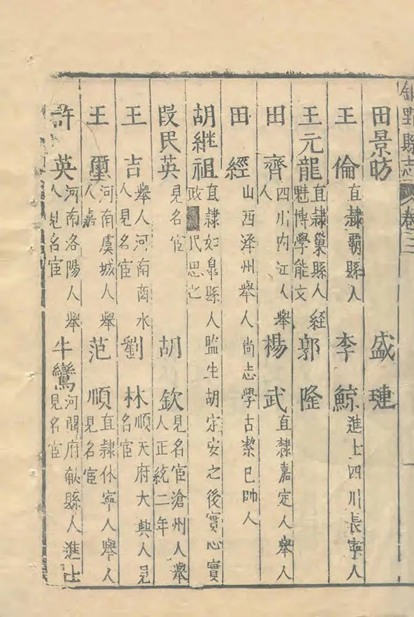 《钜野縣誌》编撰:吕鹏云 明崇禎間 PDF下载-汉笺公版书