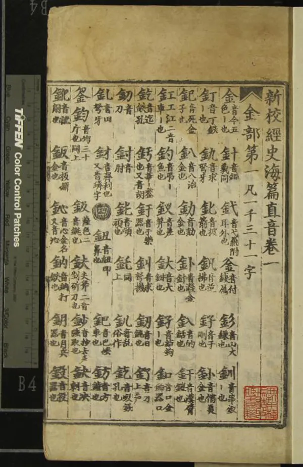 《新校經史海篇直音五卷》作者：(明)不著撰者編  刻本  PDF下载-汉笺公版书