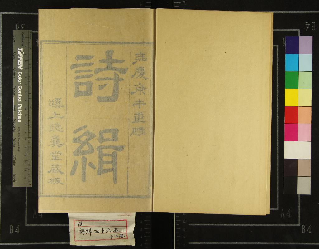 《詩緝三十六卷》作者：(清嘉慶)宋嚴粲述  刻本  PDF下载-汉笺公版书