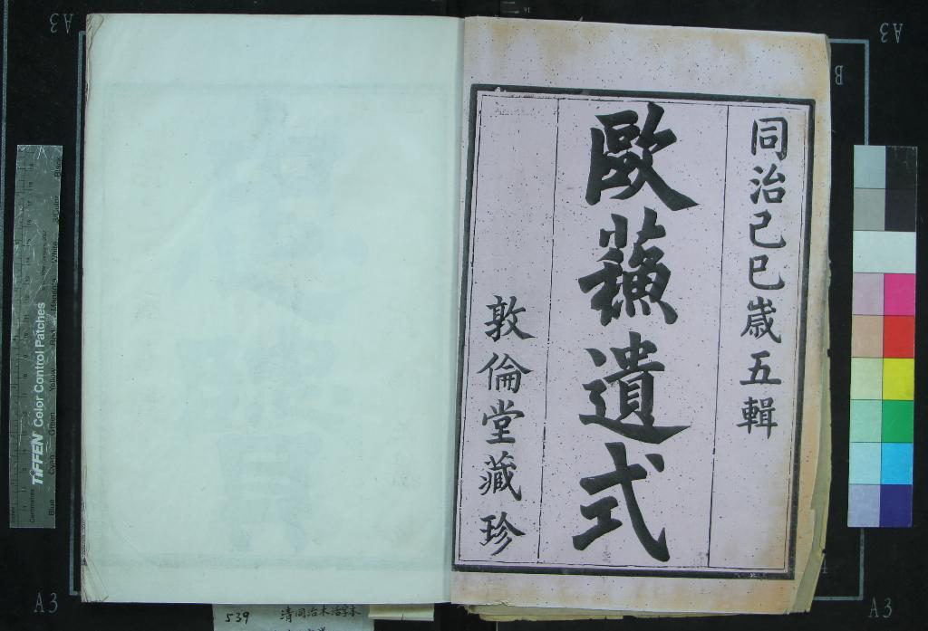 《[浙江蕭山]蕭山朱家壇朱氏宗譜文集五卷系圖六卷行傳九卷》作者：(清同治)清朱亞琴等纂修  木活字印本  PDF下载-汉笺公版书