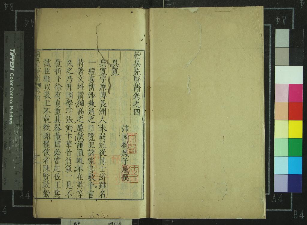 《續吳先賢讃十五卷》作者：(明萬曆)明劉鳳撰  刻本  PDF下载-汉笺公版书