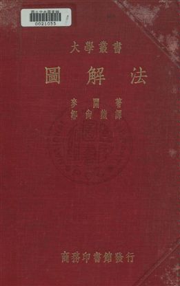 《圖解法》 作者:麥開(Charles Osborn Mackey)撰 ; 鄒尚熊譯 民26年  PDF下载-汉笺公版书