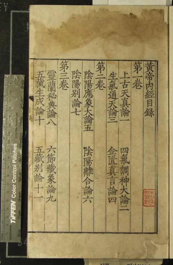 《重廣補註黃帝內經素問二十四卷》作者：(明嘉靖)唐王冰注、宋林億等校正、宋孫兆改誤  影宋刻本  PDF下载-汉笺公版书