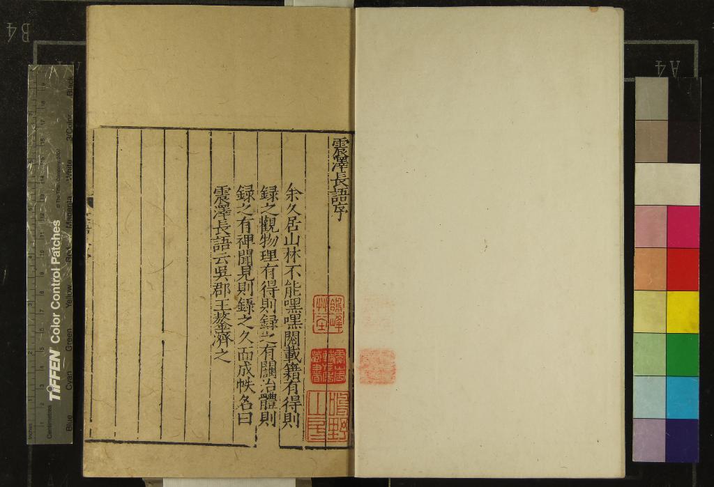 《震澤先生別集四種（存一種）》作者：(明萬曆)明王永熙輯  刻本  PDF下载-汉笺公版书