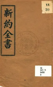 《新約全書》 作者:無 1920年  PDF下载-汉笺公版书