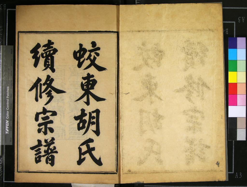 《[浙江鎮海]蛟東胡氏重修宗譜四卷》作者：(清宣統)民國胡丹書、王予藩等纂修  木活字本  PDF下载-汉笺公版书