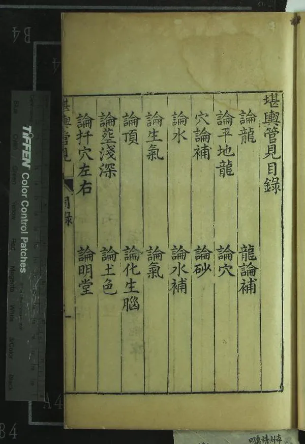 《堪輿管見一卷》作者：(明嘉靖)明謝廷柱編著、明程文格、吳中珩校；堪輿續論一卷、宋謝和卿著、明吳勉學編、明江湛若、程文格校  刻本  PDF下载-汉笺公版书