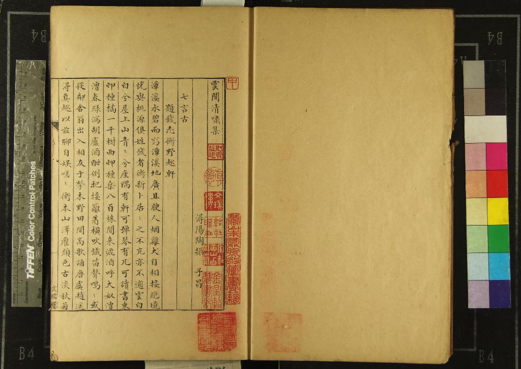 《雲間清嘯集一卷》作者：(清)清陶振撰  抄本  PDF下载-汉笺公版书