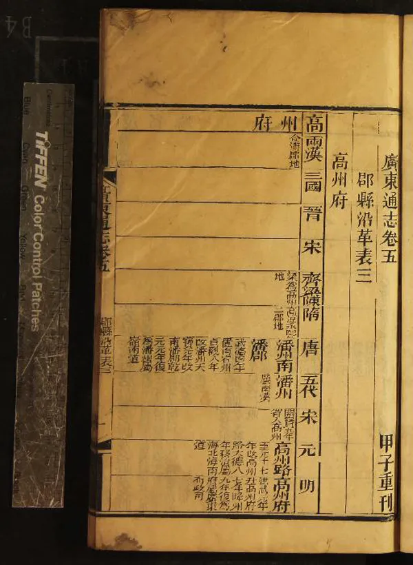 《[道光]廣東通志三百三十四卷首一卷》作者：(清同治)清阮元修、清陳昌齊等纂  刻本  PDF下载-汉笺公版书