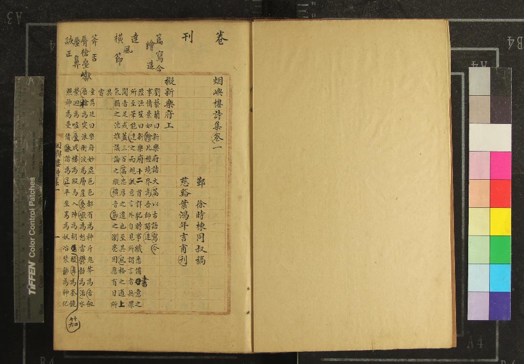 《煙嶼樓詩集十八卷》作者：(清)清徐時棟稿  抄本  PDF下载-汉笺公版书