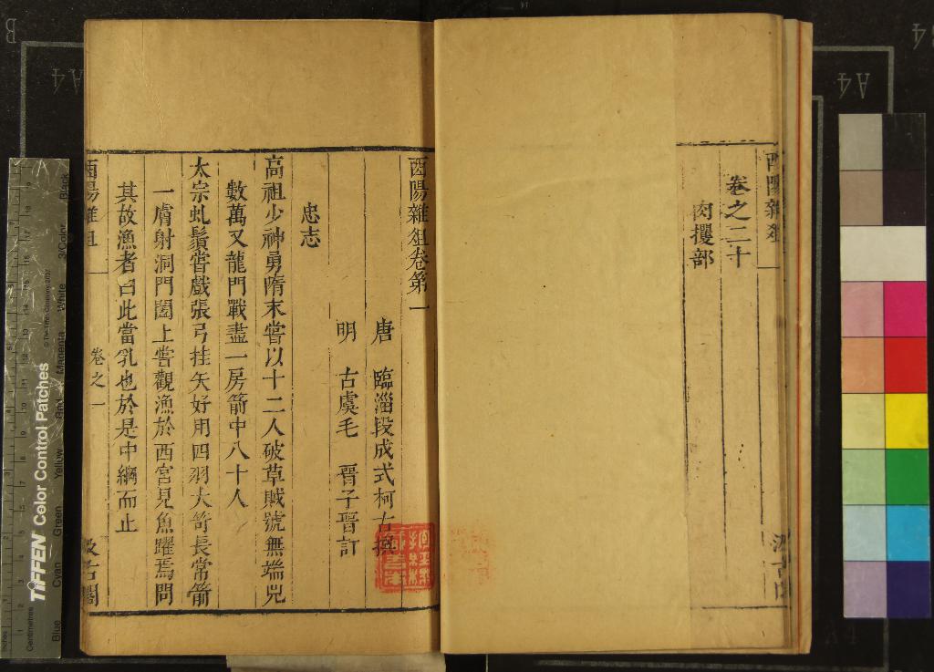 《酉陽雜俎二十卷續集十卷》作者：(明崇禎)唐段成式撰、明毛晉訂  刻本  PDF下载-汉笺公版书