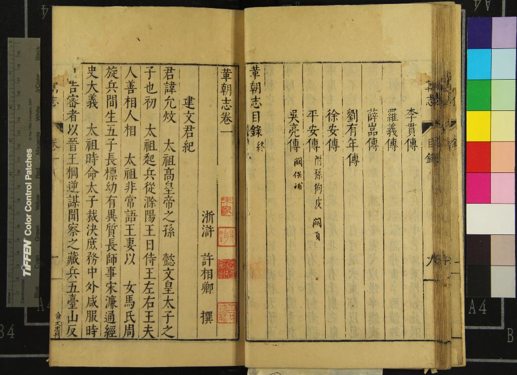 《革朝志十卷》作者：(明)明許相卿撰  刻本  PDF下载-汉笺公版书