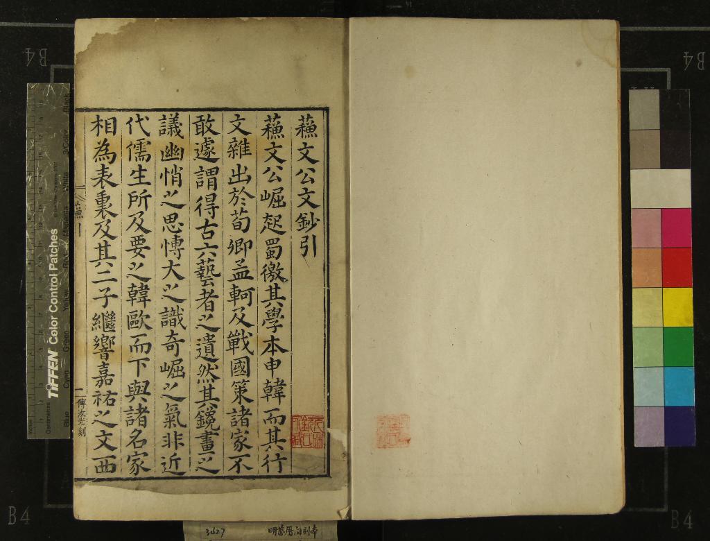 《宋大家蘇文公文鈔十卷》作者：(明萬曆)宋蘇洵著、明茅坤批點  刻本  PDF下载-汉笺公版书