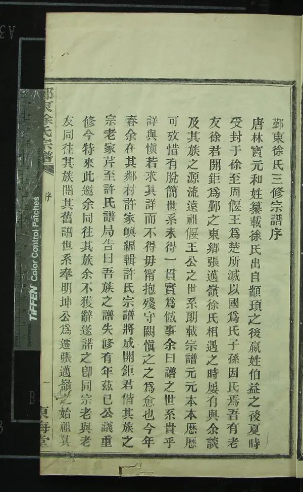 《[浙江鄞縣]鄞東徐氏宗譜不分卷》作者：(民國)民國胡德坊纂修  活字本  PDF下载-汉笺公版书