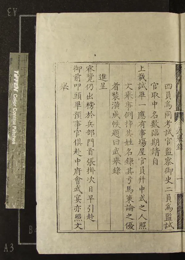 《萬曆八年武舉錄一卷》作者：(明萬曆)  刻本  PDF下载-汉笺公版书