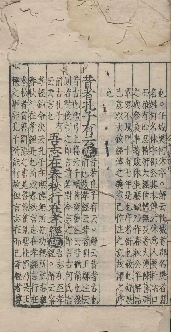 《春秋公羊註疏二十八卷》作者：(明嘉靖)漢何休學、唐徐彥疏、唐陸德明音義  刻本  PDF下载-汉笺公版书