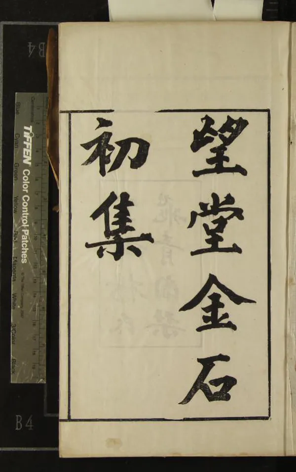 《望堂金石文字》作者：(清同治)清楊守敬輯  刻本  PDF下载-汉笺公版书